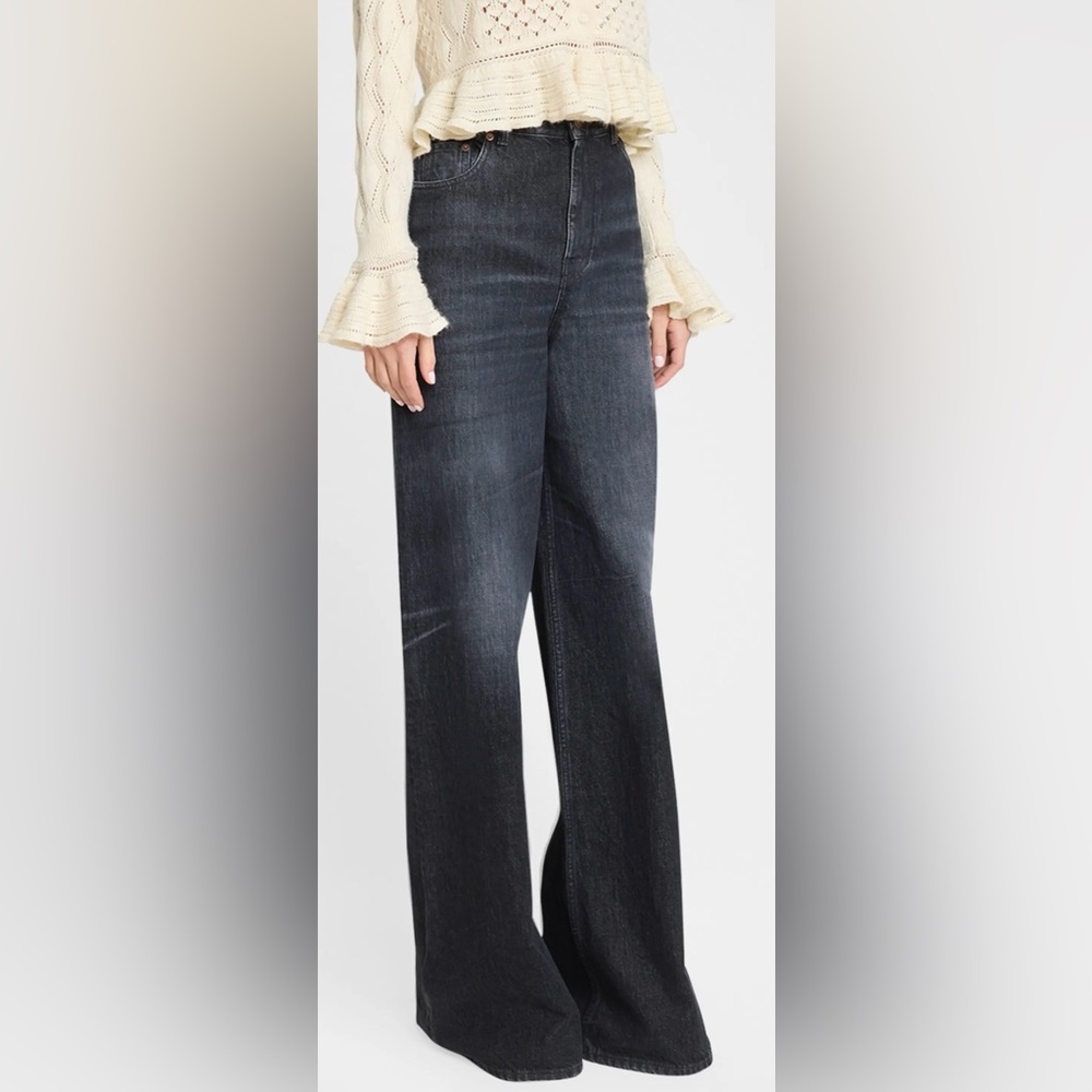 Chloe High-Rise Wide Leg Palazzo Jeans - NWT! - Picture 3 of 9